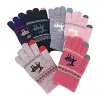 Pure cotton knitted gloves are breathable and comfortable, suitable for both men and women for daily warmth Item Picture